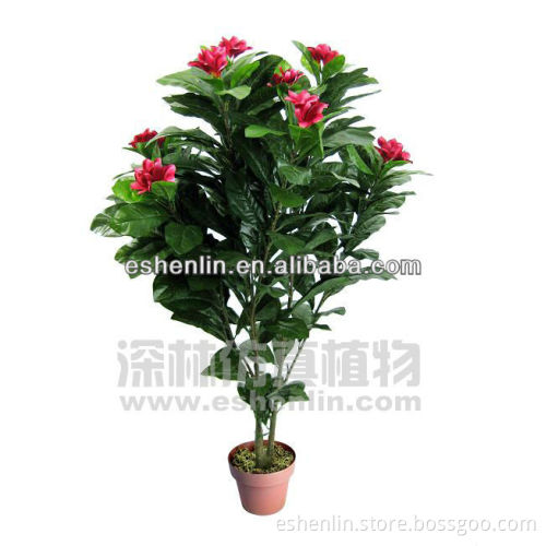 hot artificial plumeria tree;fake artificial tree